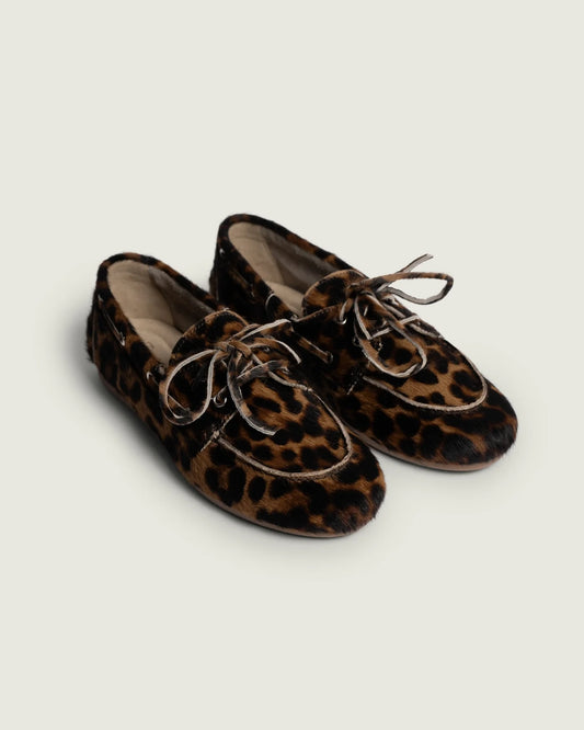 Mocassins Bateau Animal Leopard