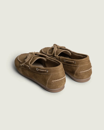 Mocassin Bateau Daim Desert Tan