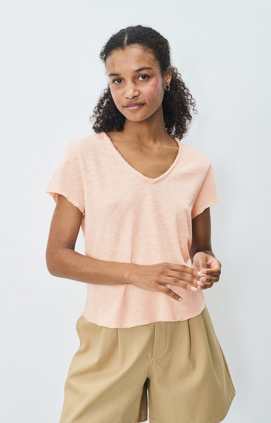 T-shirt Sonoma Col V Biscuit Vintage