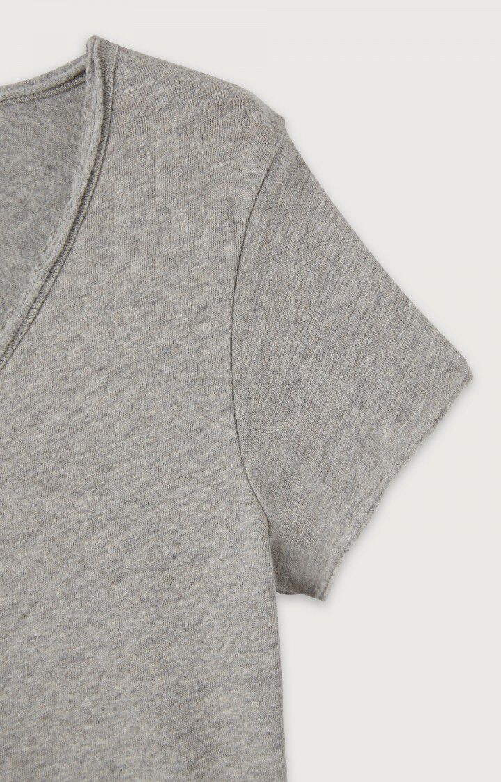T-shirt Sonoma Col V Gris Chiné