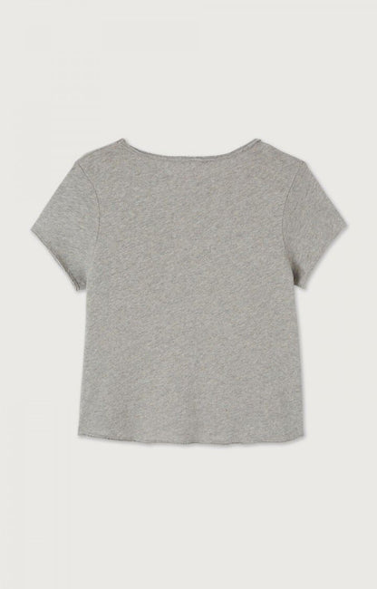 T-shirt Sonoma Col V Gris Chiné