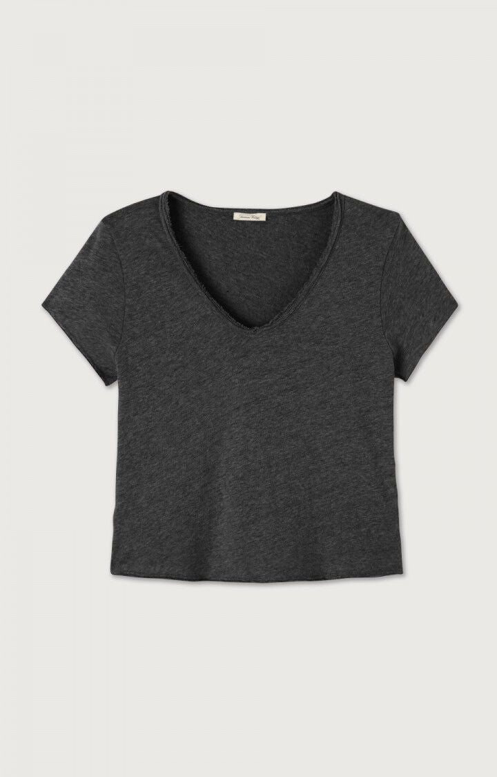 T-shirt Sonoma Col V Noir Vintage