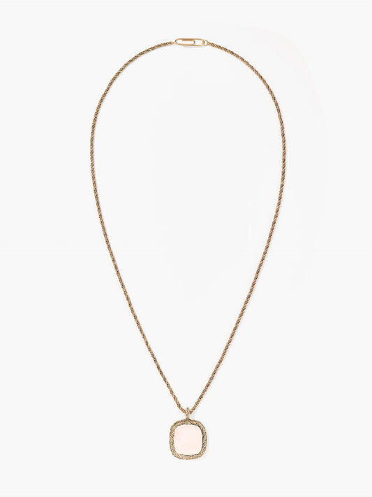 Sautoir Miki Quartz Rose