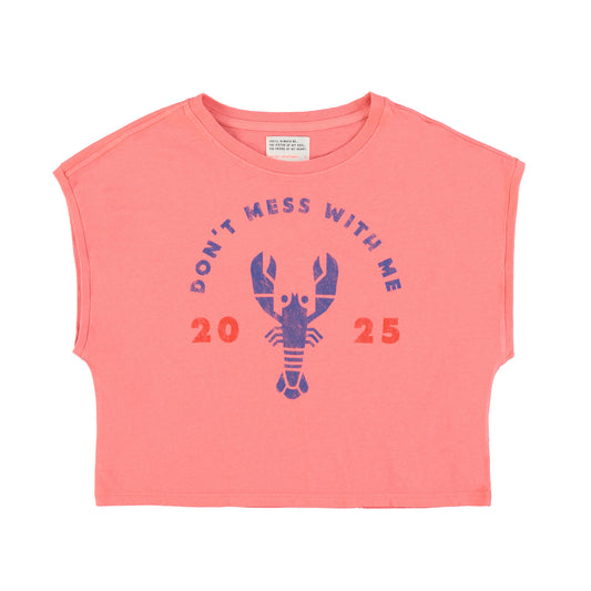 T-shirt Homard Rose