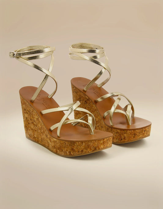 Sandales Trisula Metyl Champagne