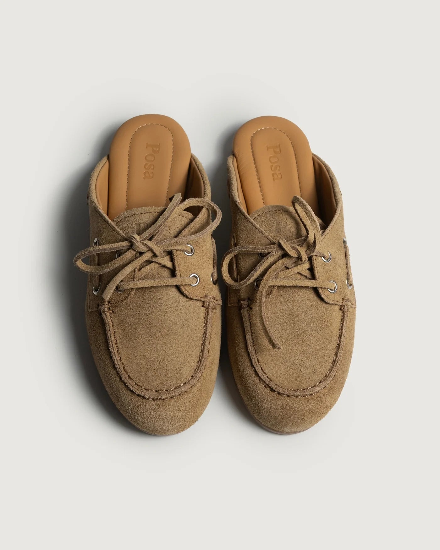 Mules Daim Camel