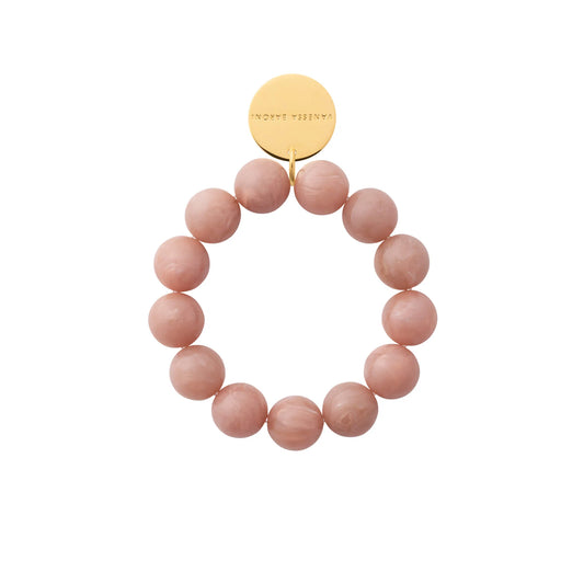 Bracelet Beads Flex Blush Marble