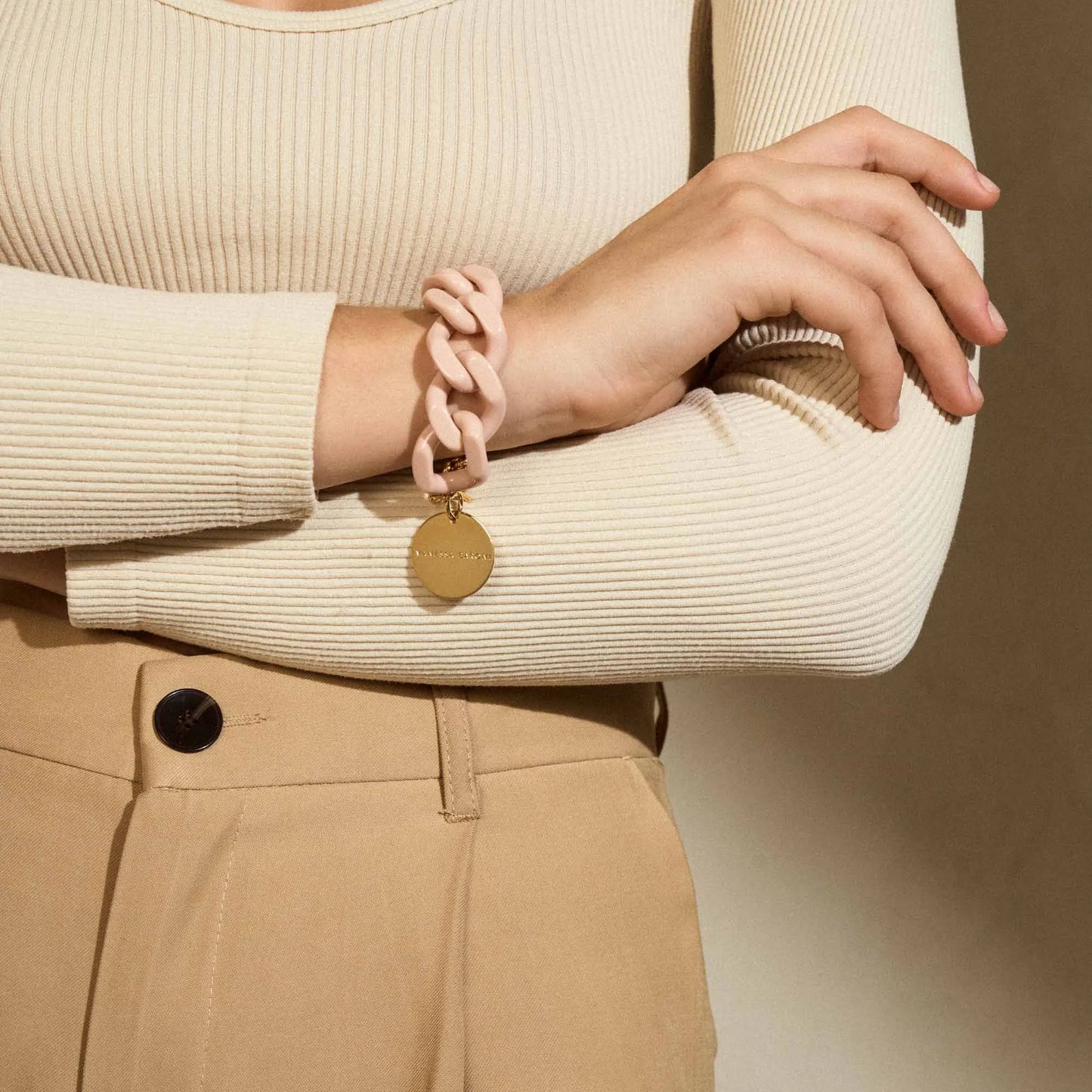 Bracelet Flat Light Rose