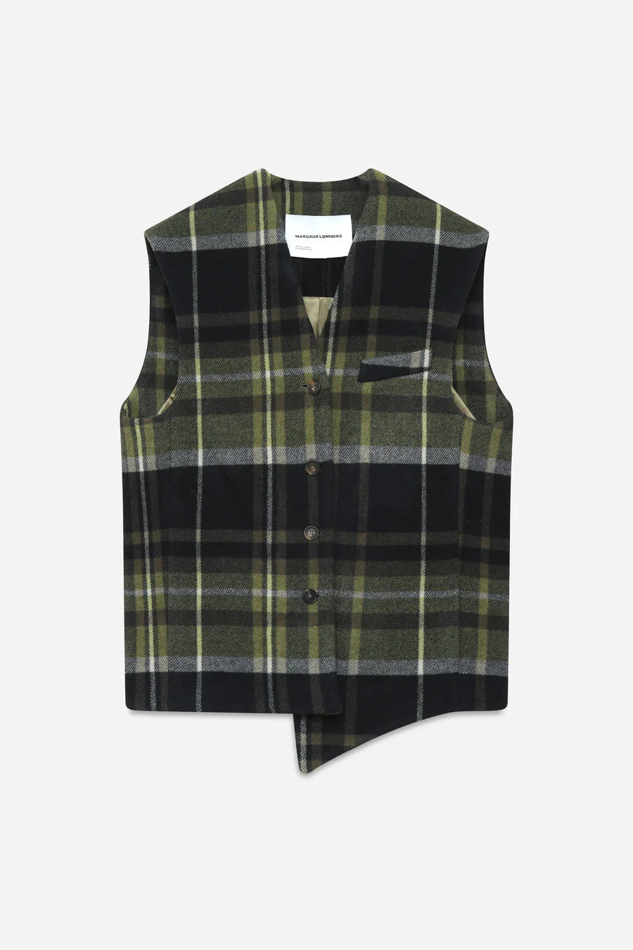 Veste Wallis Green Check