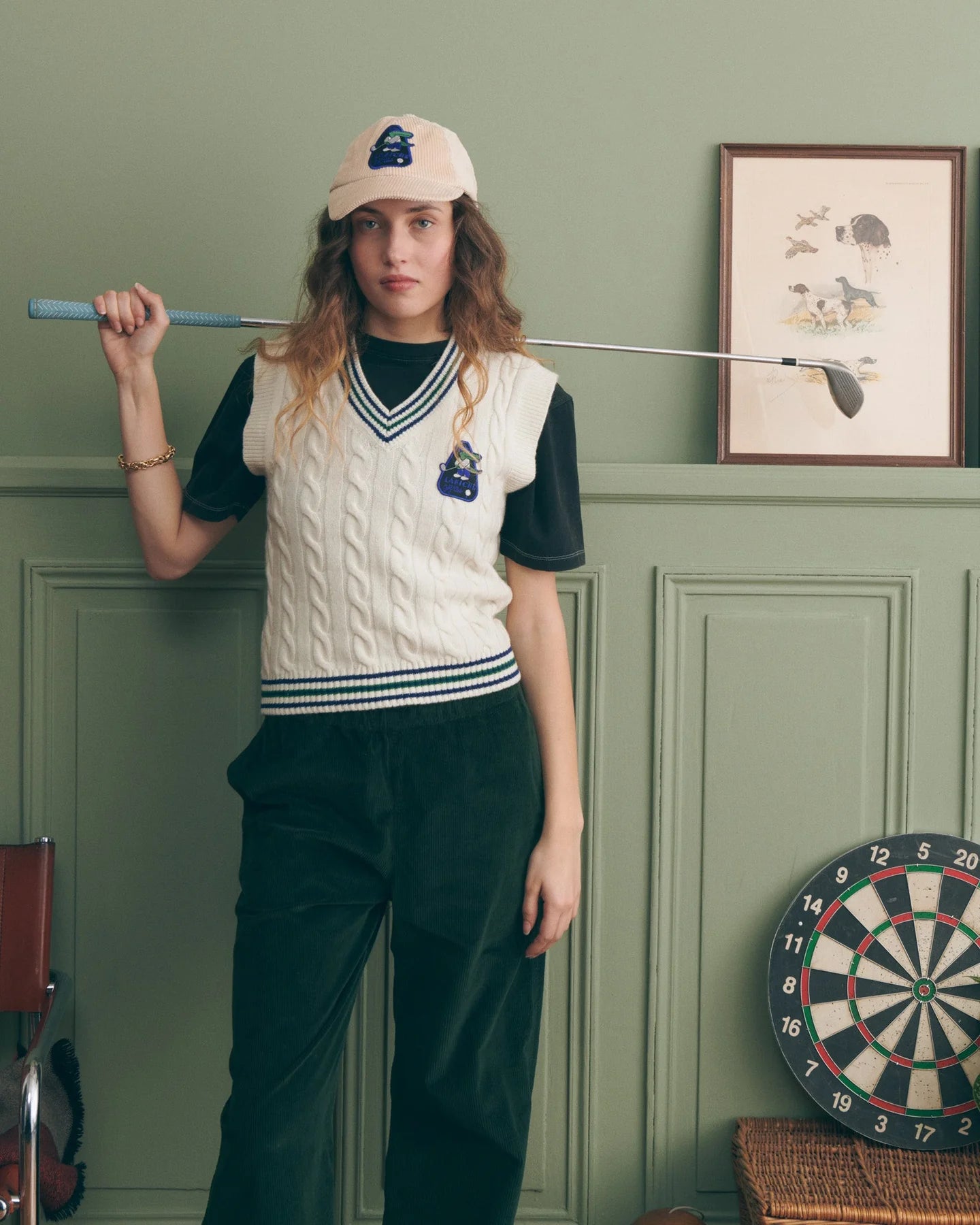 Pull Mithouard Croco Ivory