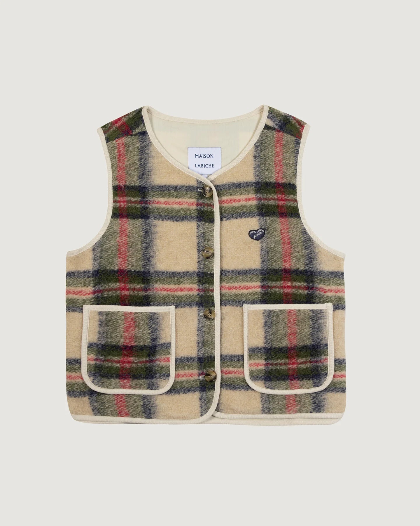 Veste Valhubert Beige Check