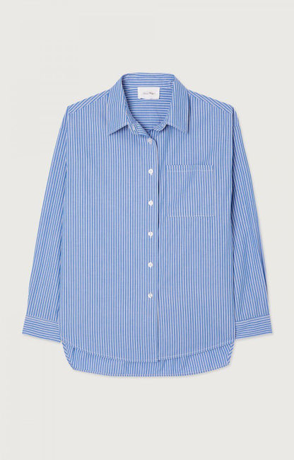 Chemise Zatybay Rayures Aqua