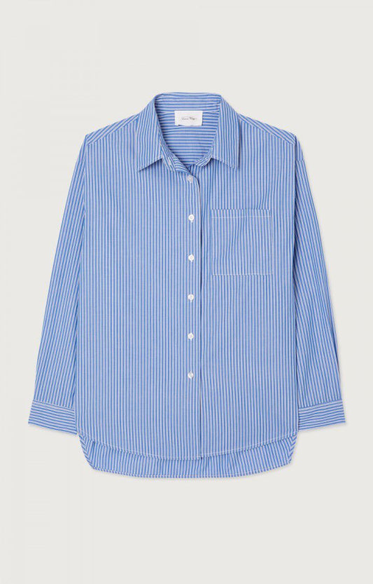 Chemise Zatybay Rayures Aqua
