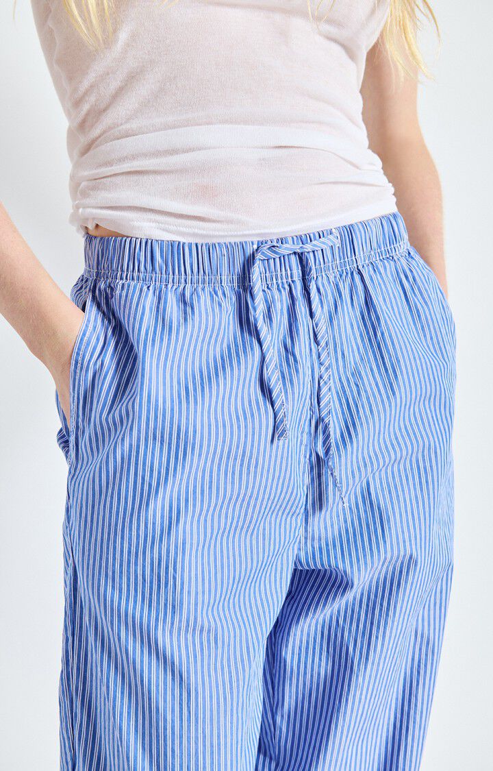 Pantalon Zatybay Rayures Aqua