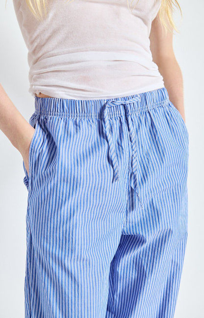 Pantalon Zatybay Rayures Aqua
