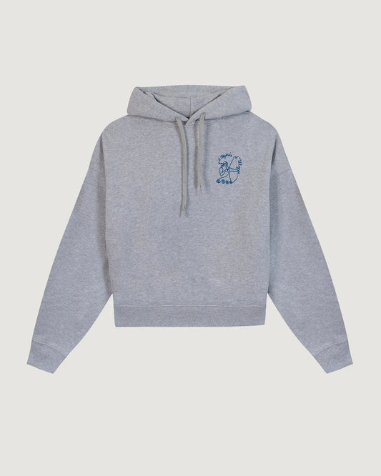 Hoodie Bardinet Ulysse Light Heather Grey