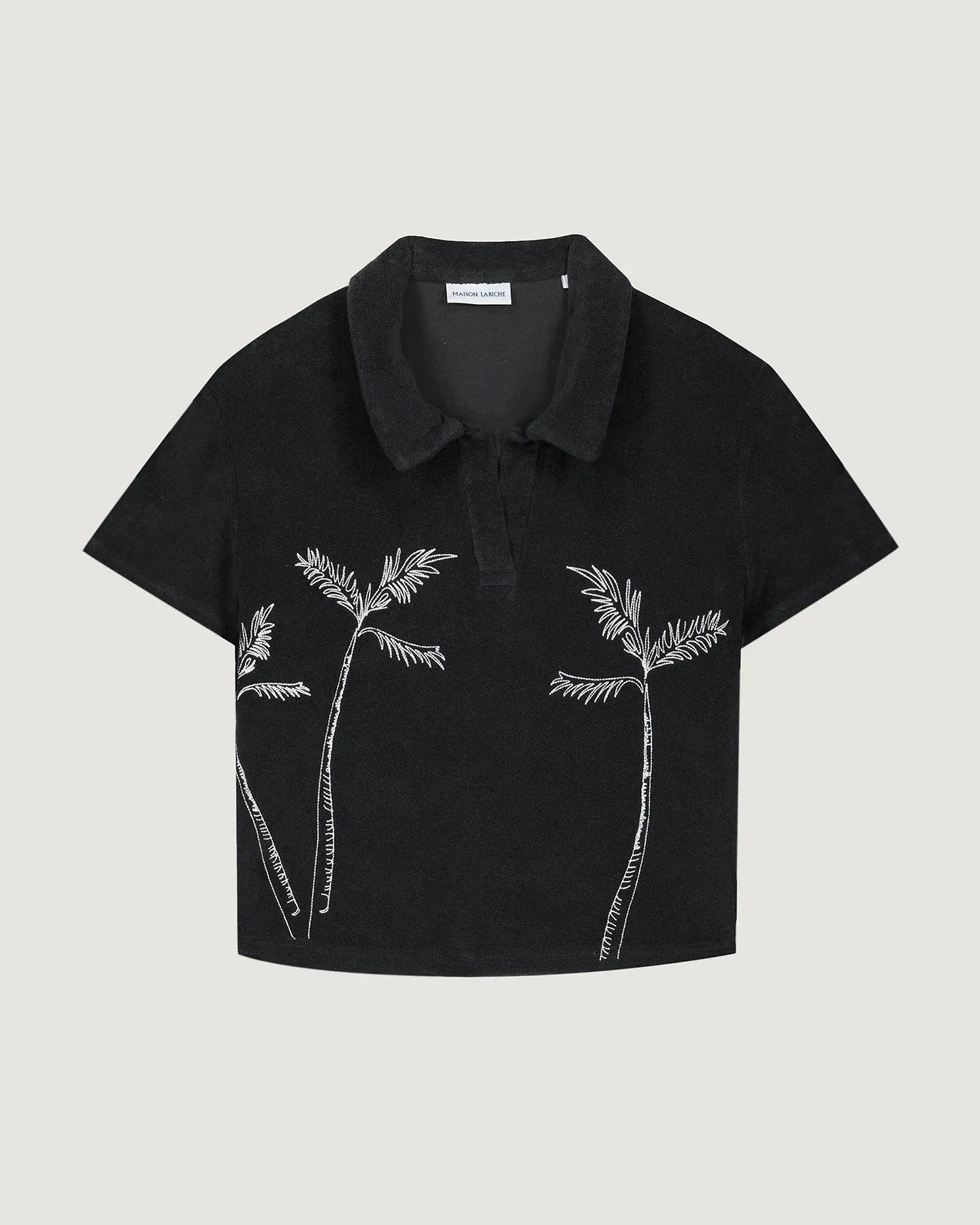 Polo Marces Palm Charcoal