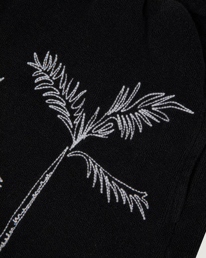 Short Trousseau Palm Charcoal