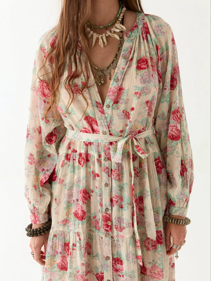 Robe Agustina Candy Roses