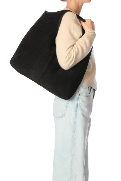 Sac Paco Croûte De Veau Noir