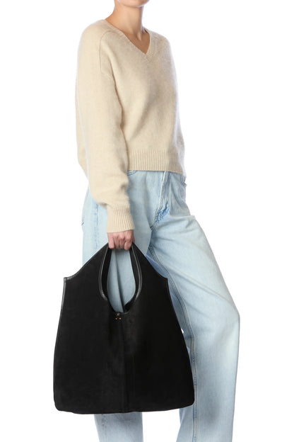 Sac Paco Croûte De Veau Noir