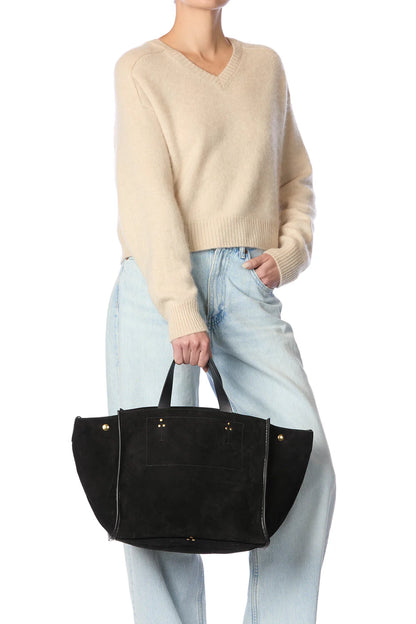 Sac Léon M Veau Noir