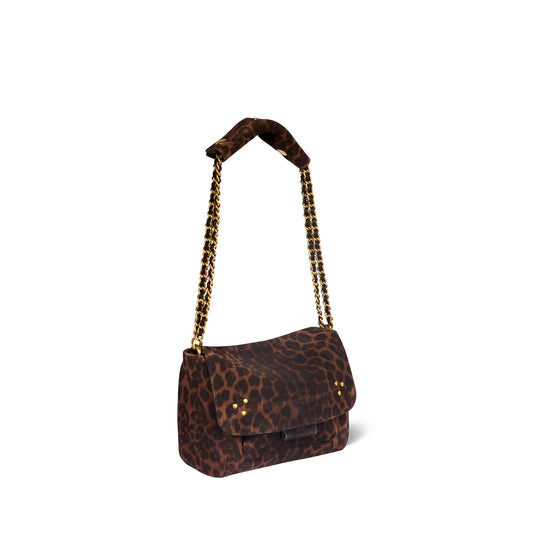 Sac Lulu S Veau Léopard Naturel