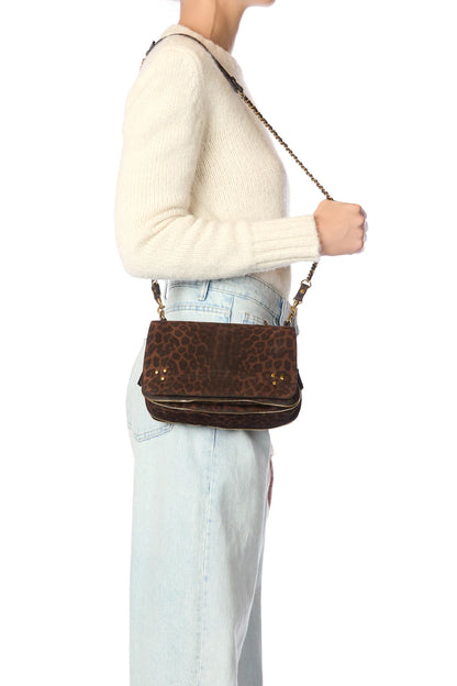 Sac Bobi Veau Léopard Naturel