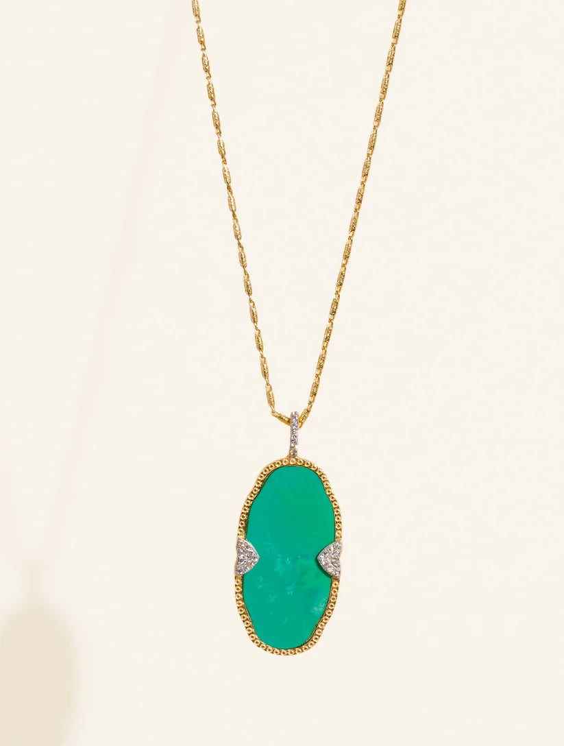 Sautoir Belize Turquoise