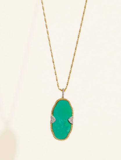Sautoir Belize Turquoise