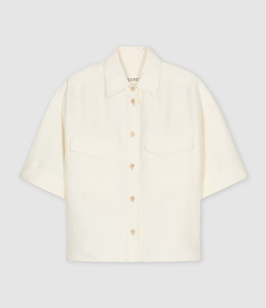 Chemise Utility Ivoire