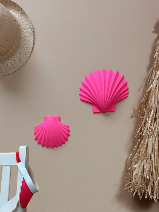 Coquillage Calypso Premium GM Rose Fluo