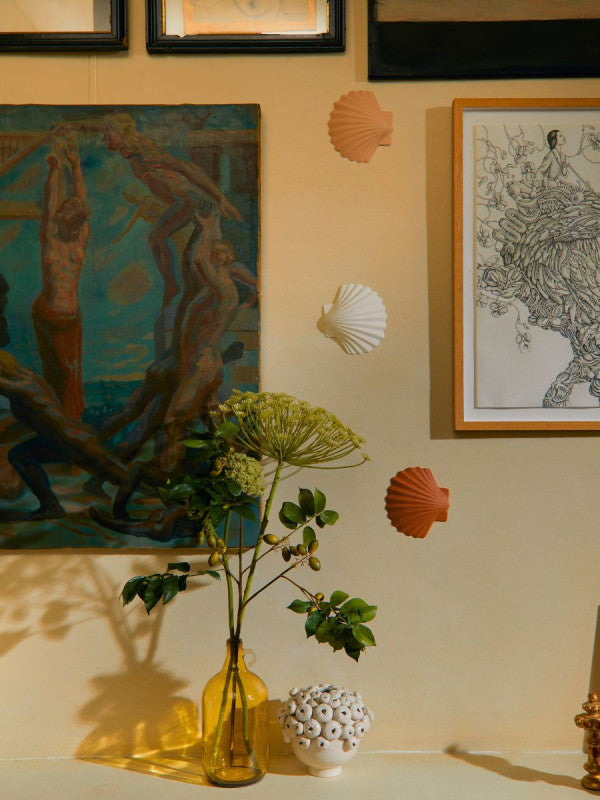 Coquillage Calypso PM Terracotta