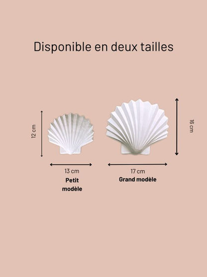 Coquillage Calypso GM Terre Rose