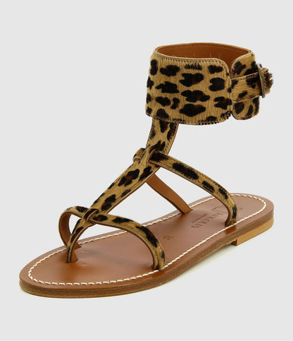 Sandales Caravelle Horsy Leopard