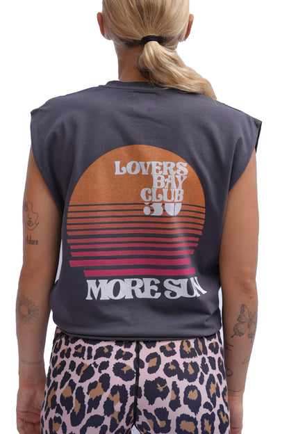 T-shirt Tank Carbone