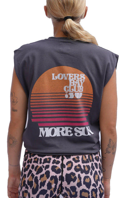 T-shirt Tank Carbone