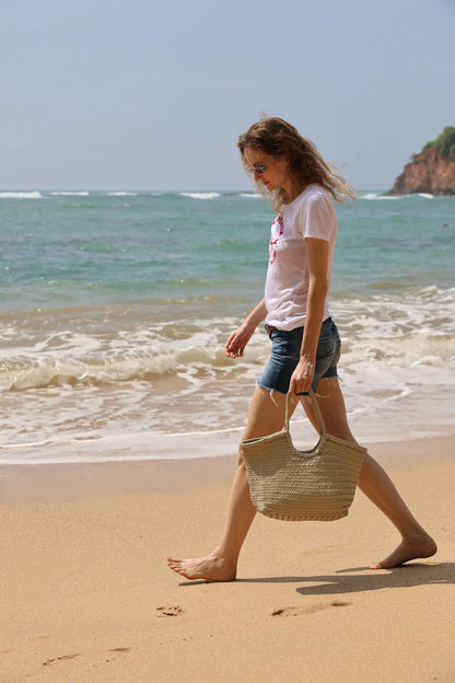 Sac Nantucket Basket Big Pearl