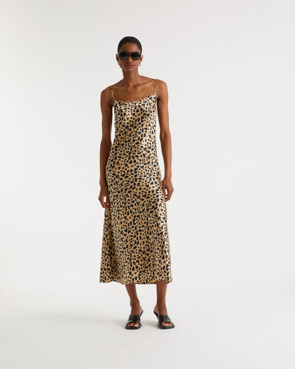 Robe Giselle Animal Naturel