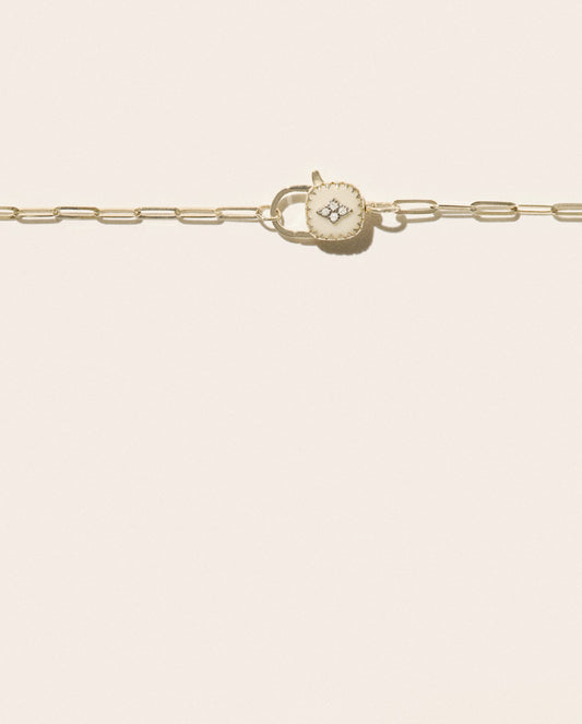 Collier Ginger Blanc