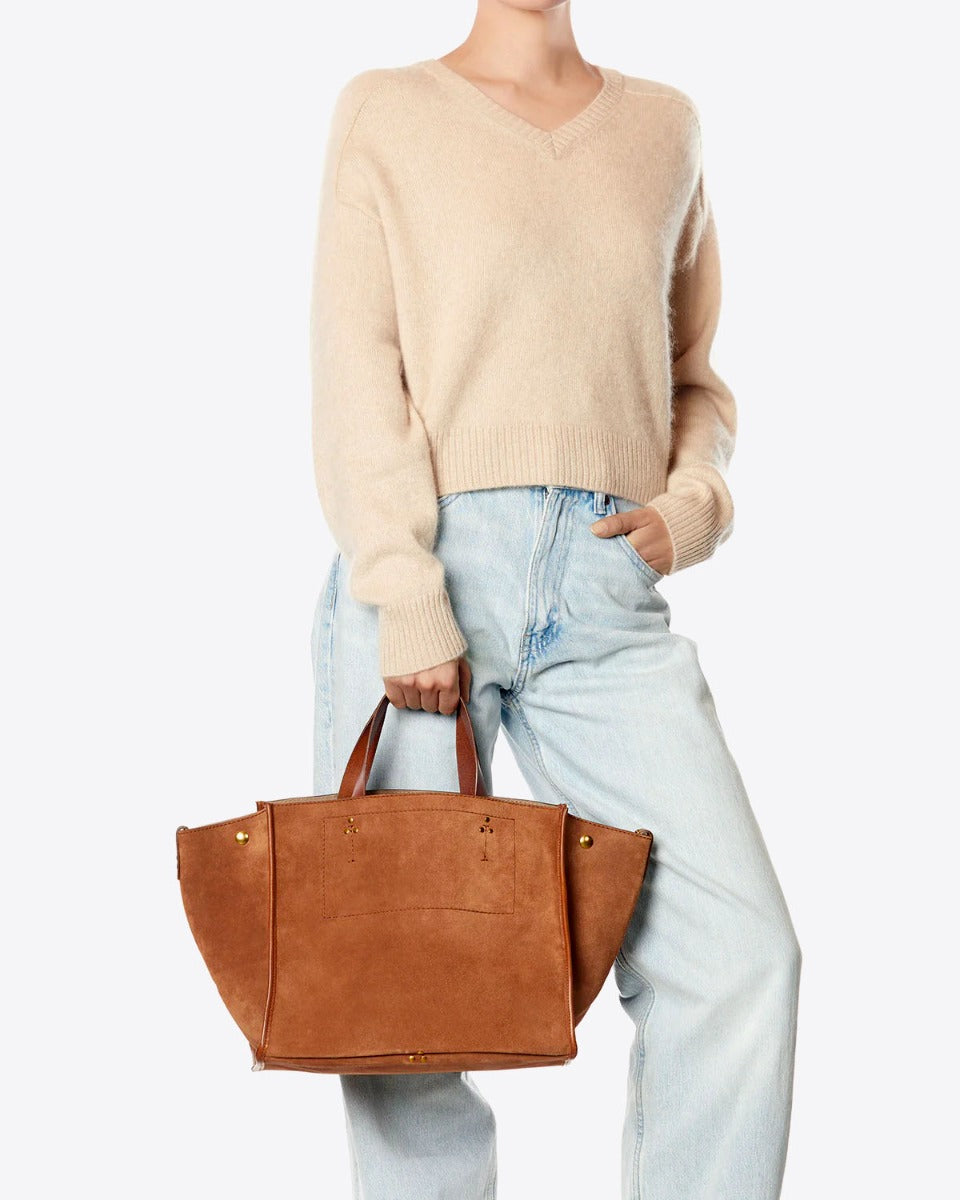 Sac Léon M Veau Caramel