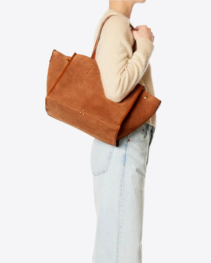 Sac Léon M Veau Caramel