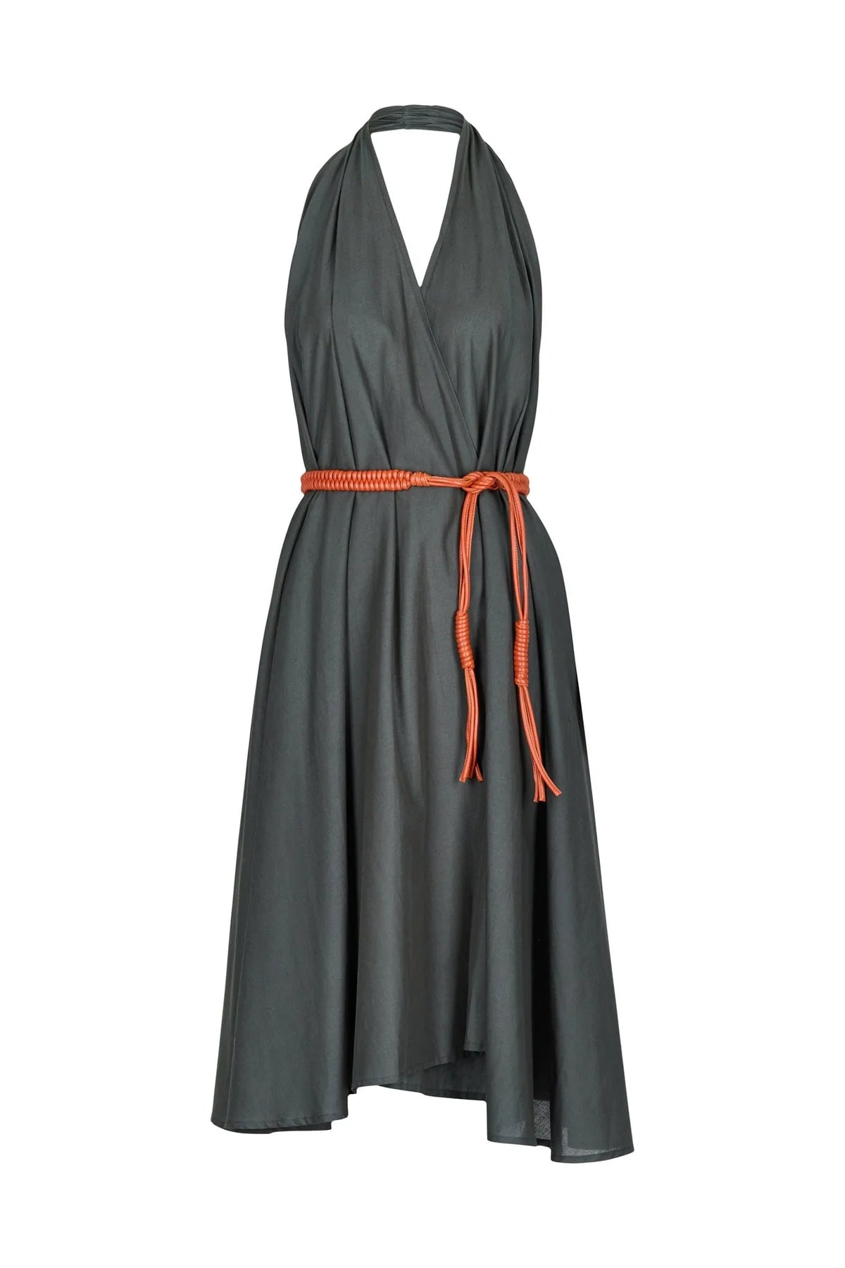 Robe Aline Mi Long Black