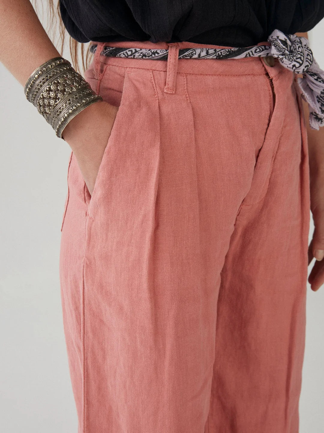 Pantalon Marisa Long Framboise