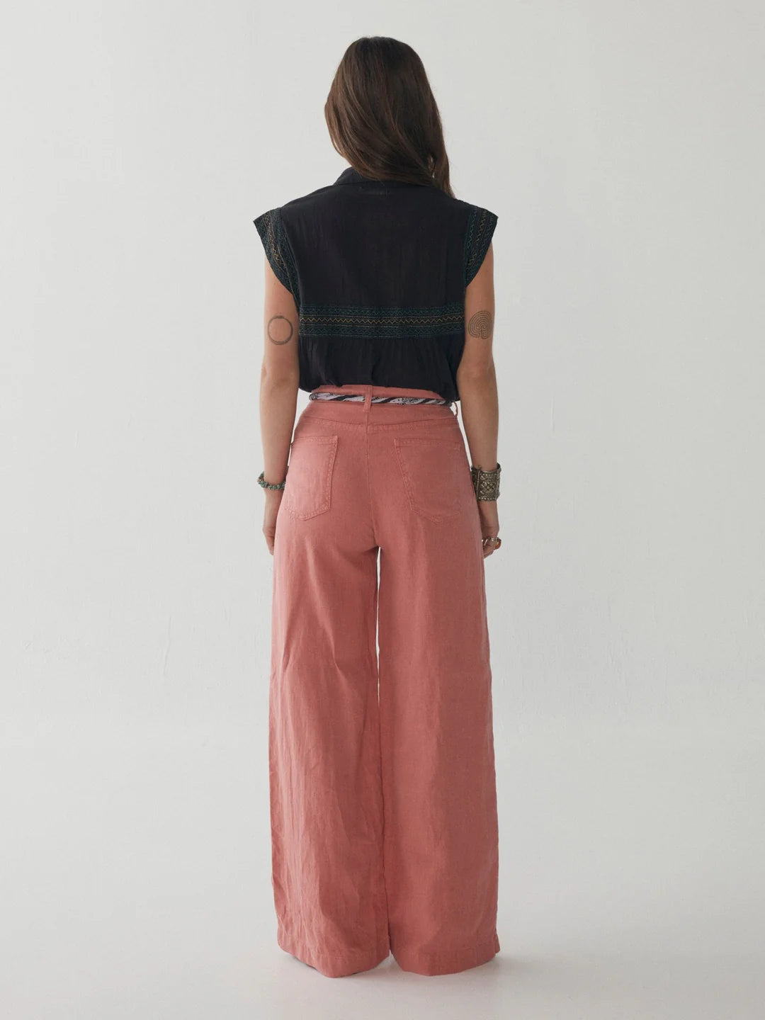 Pantalon Marisa Long Framboise