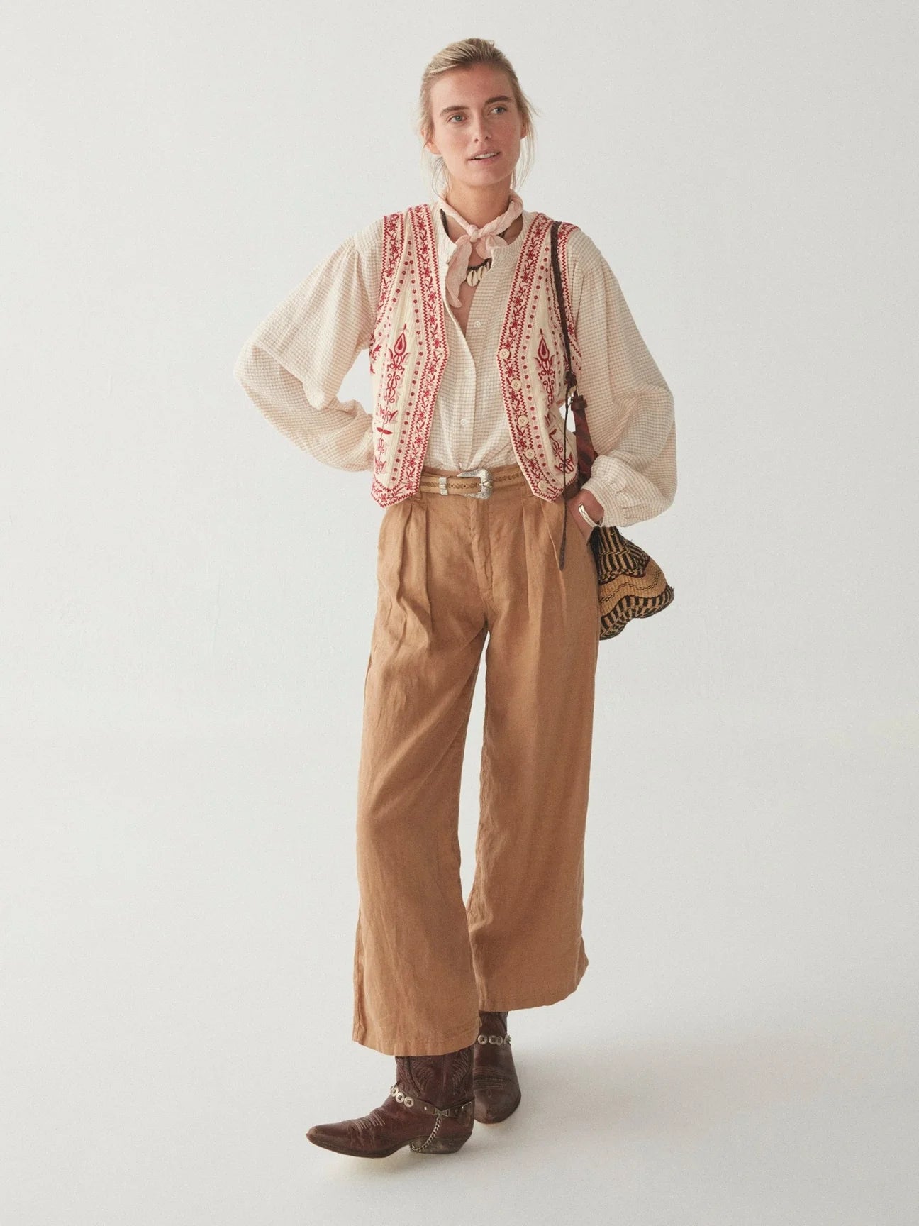 Pantalon Marisa Light Brown
