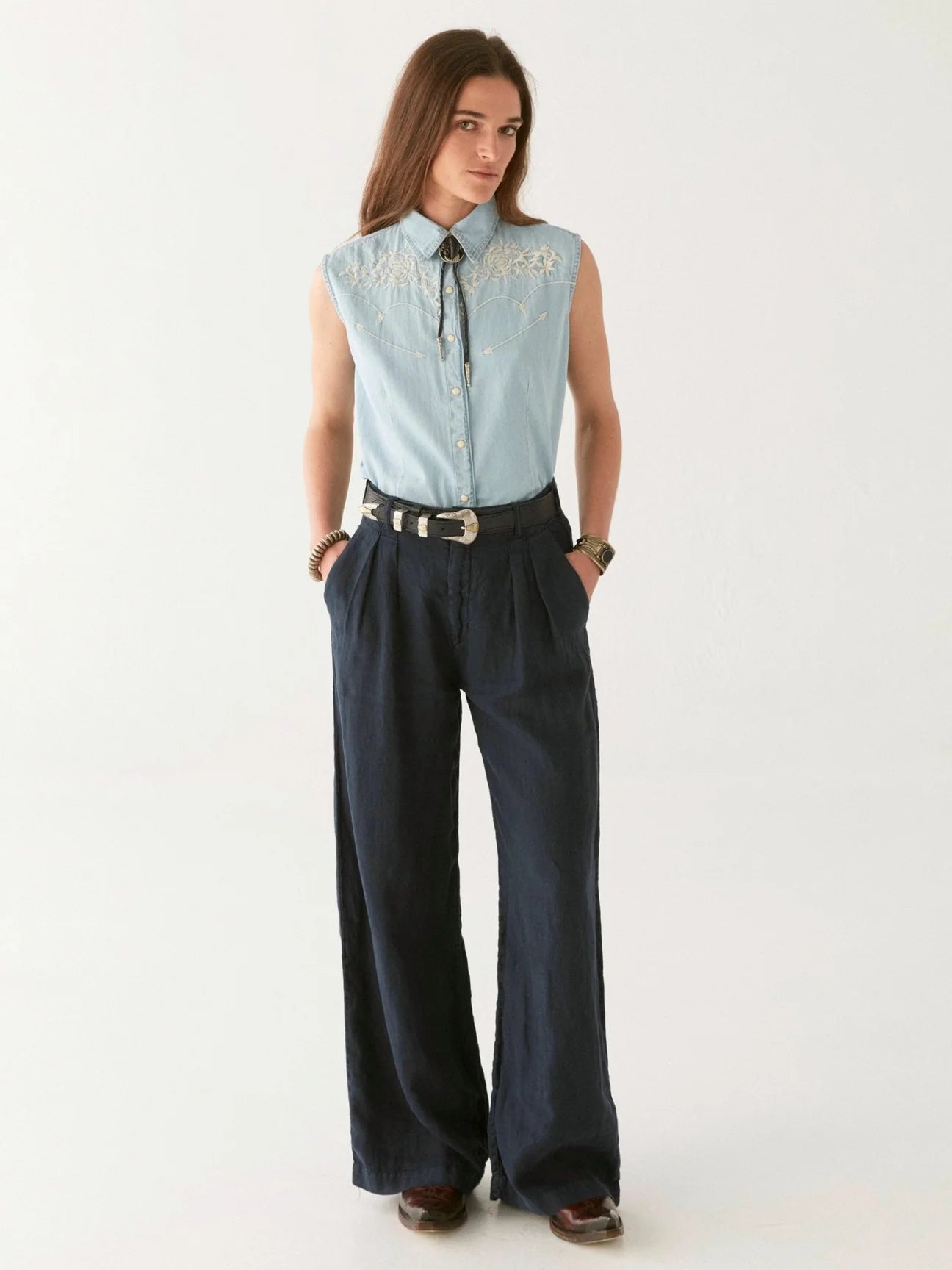 Pantalon Marisa Navy