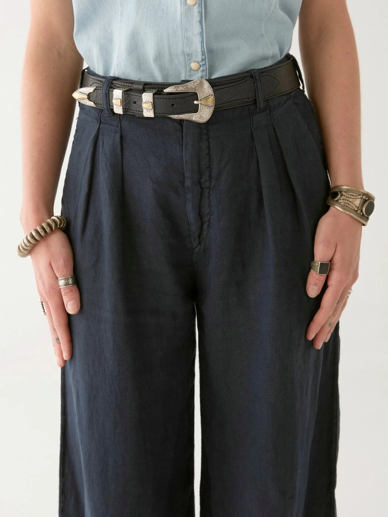 Pantalon Marisa Navy