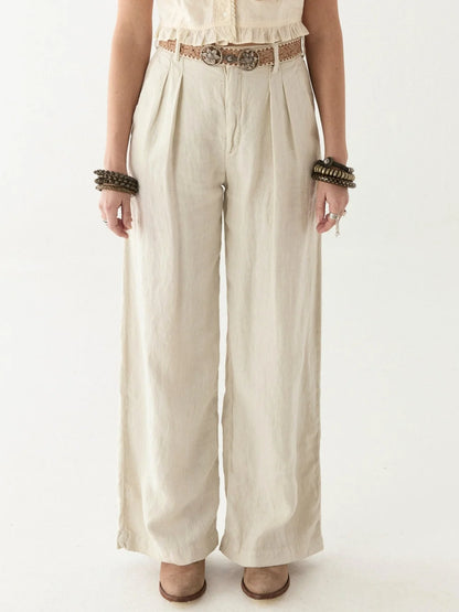 Pantalon Marisa Off White