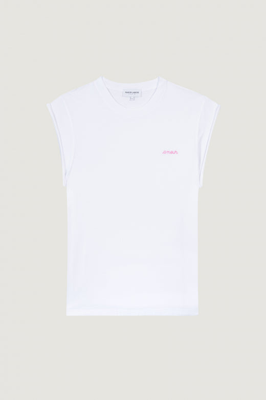 T-shirt Sedaine Amour White